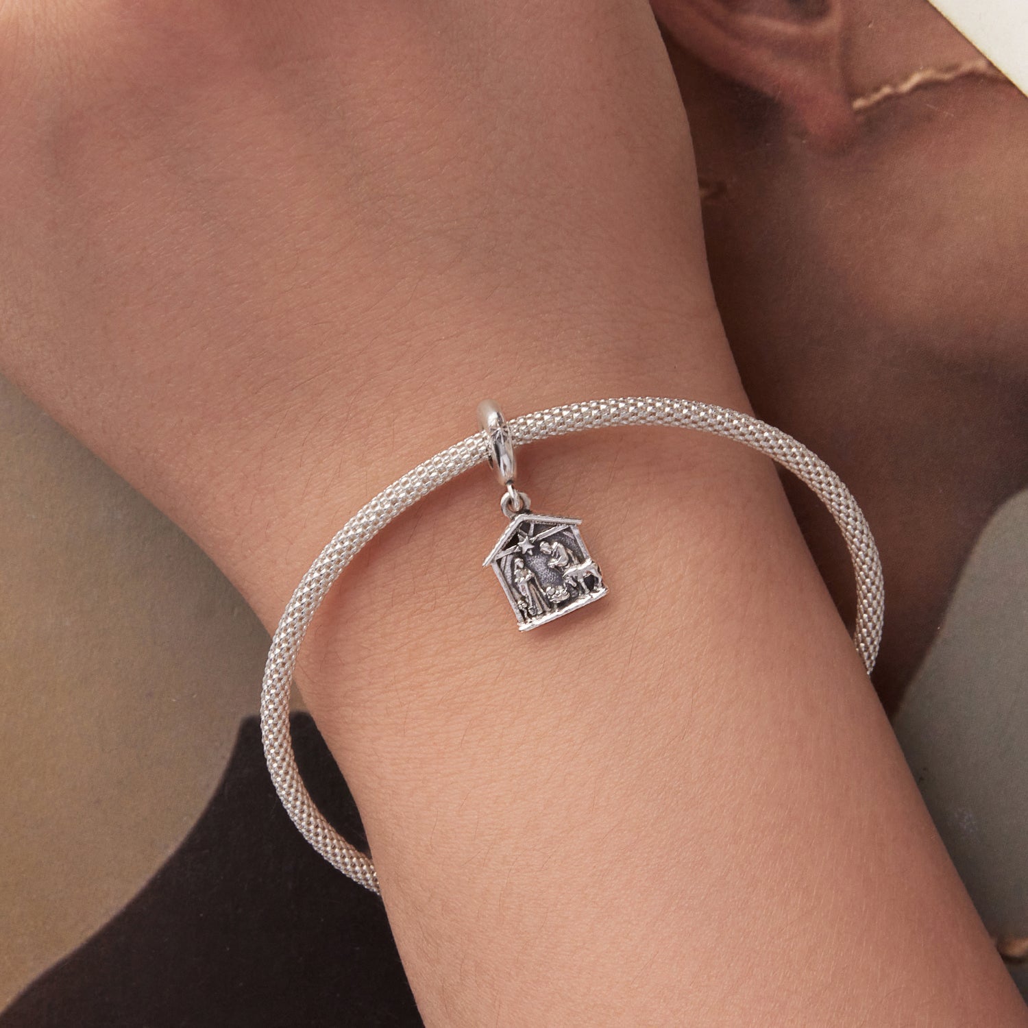 Christmas Nativity Dangle Charm