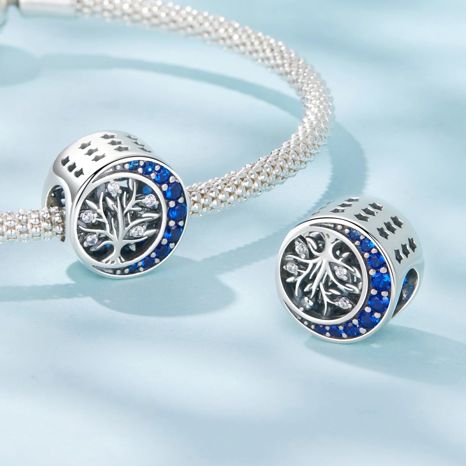 Moonlight Tree Charm