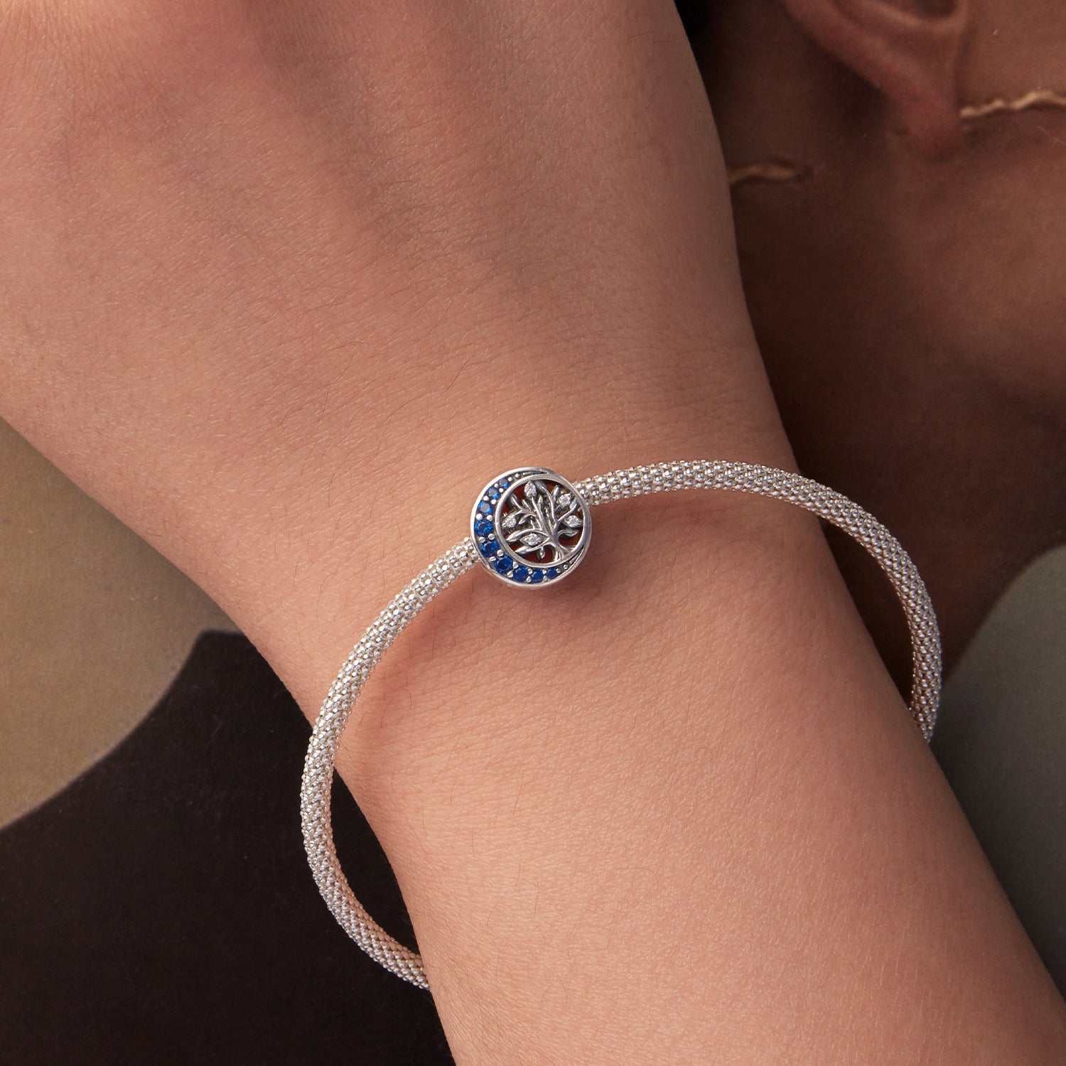 Moonlight Tree Charm