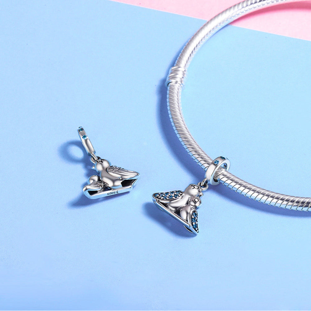 Blue Birds Charm - Lullaboo