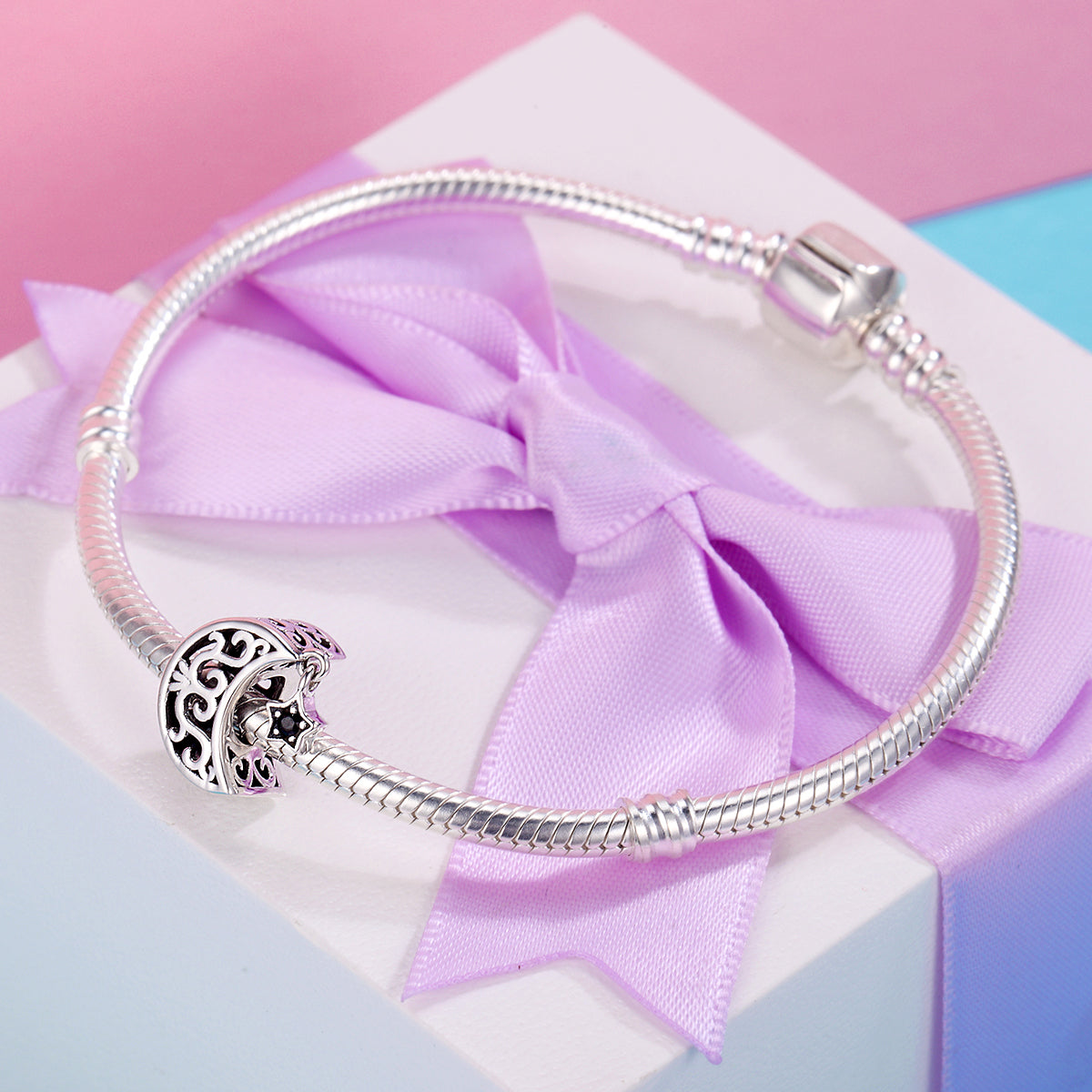 Half Moon & Star Charm