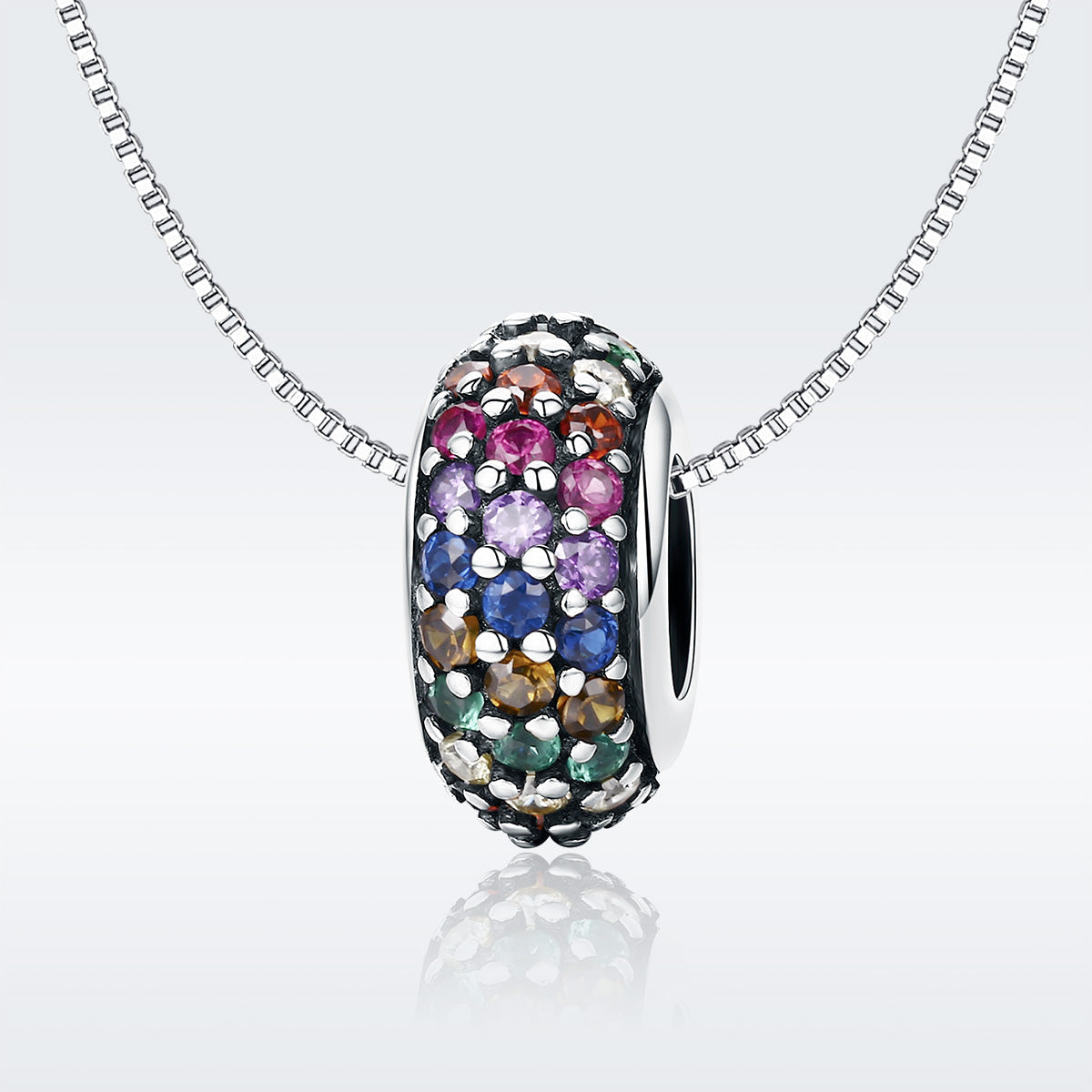 Rainbow Spacer Charm