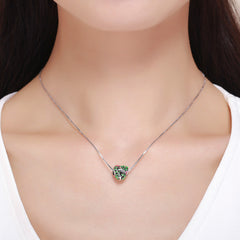 Bird Garden Heart Charm - Lullaboo