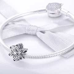 Snowflake Silver Charm