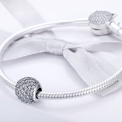 Silver Light Sparkles Charm