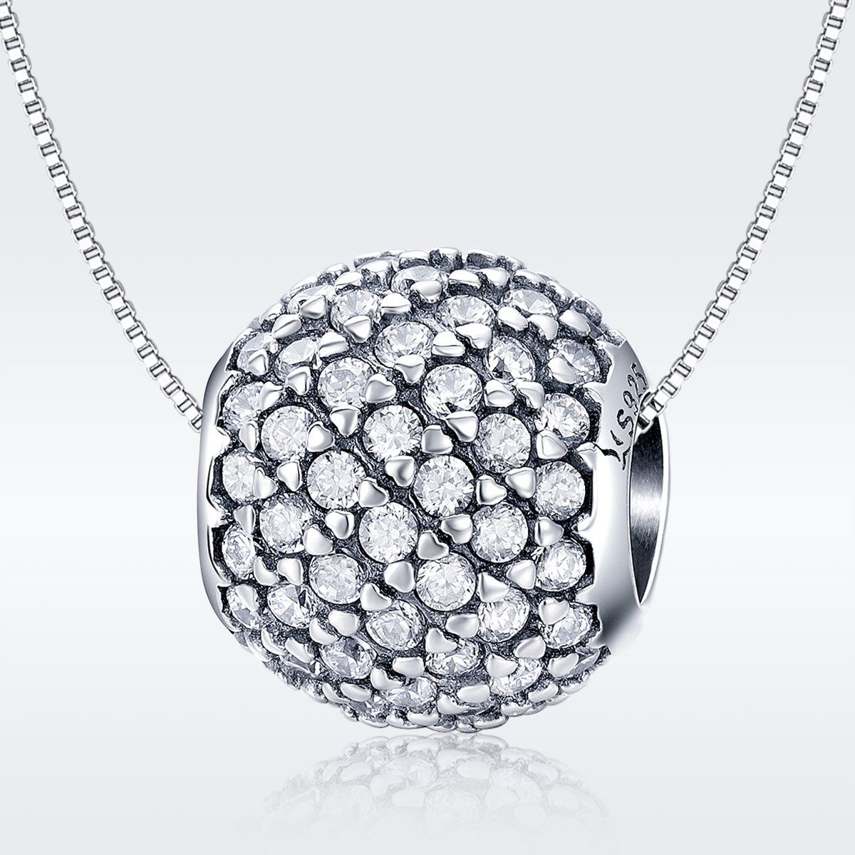 Silver Light Sparkles Charm