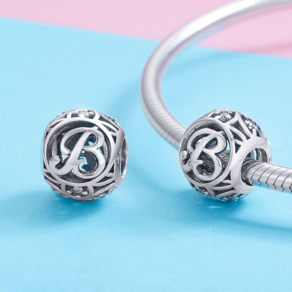 Classic Letter B Charm - Lullaboo