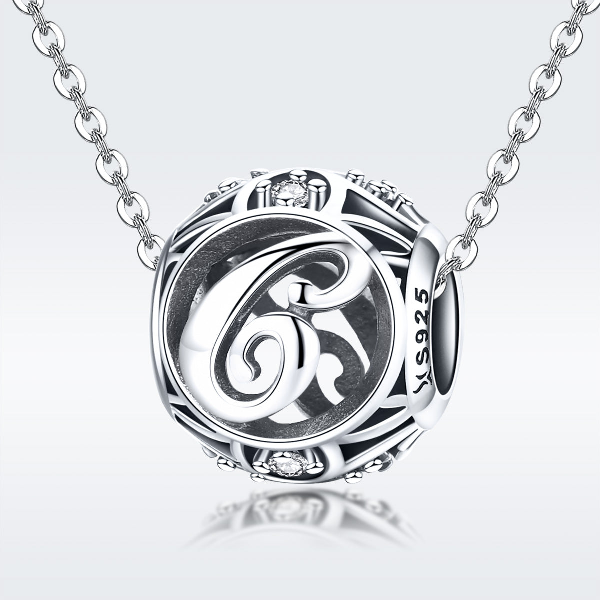 Classic Letter C Charm - Lullaboo