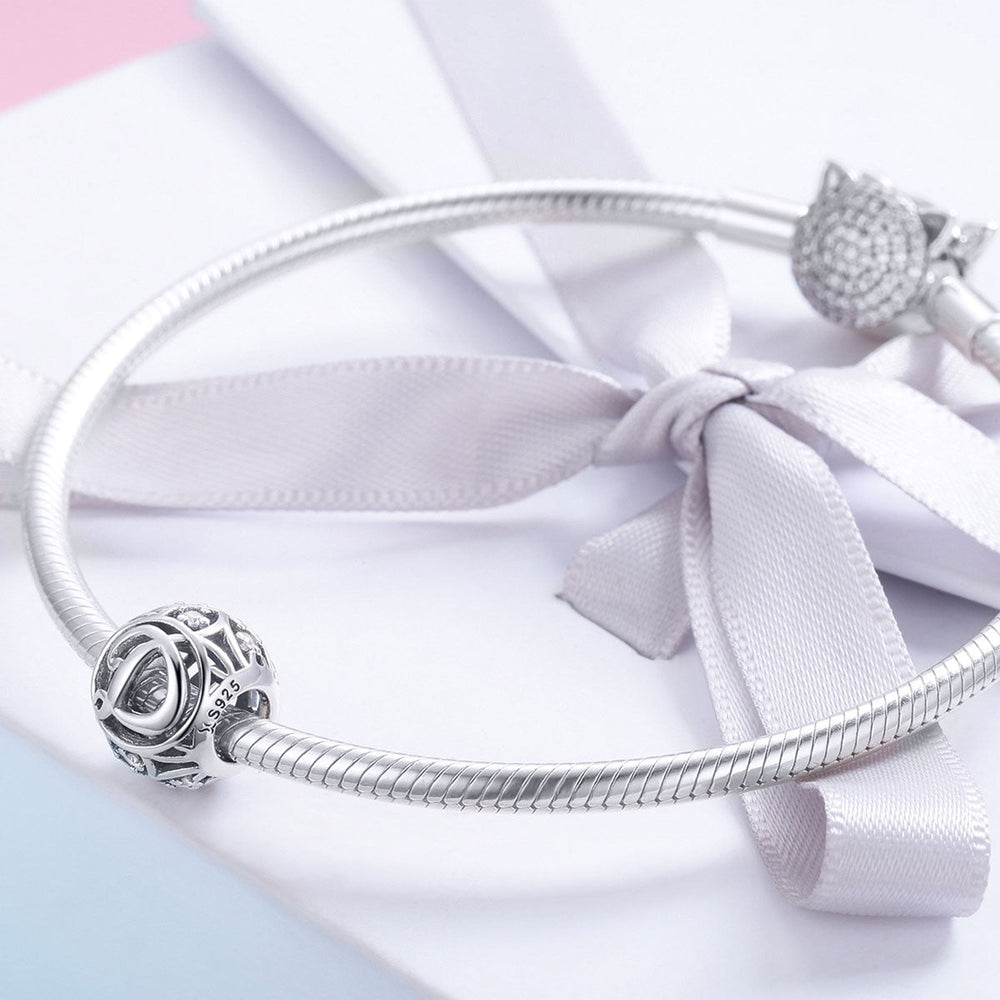 Classic Letter D Charm - Lullaboo