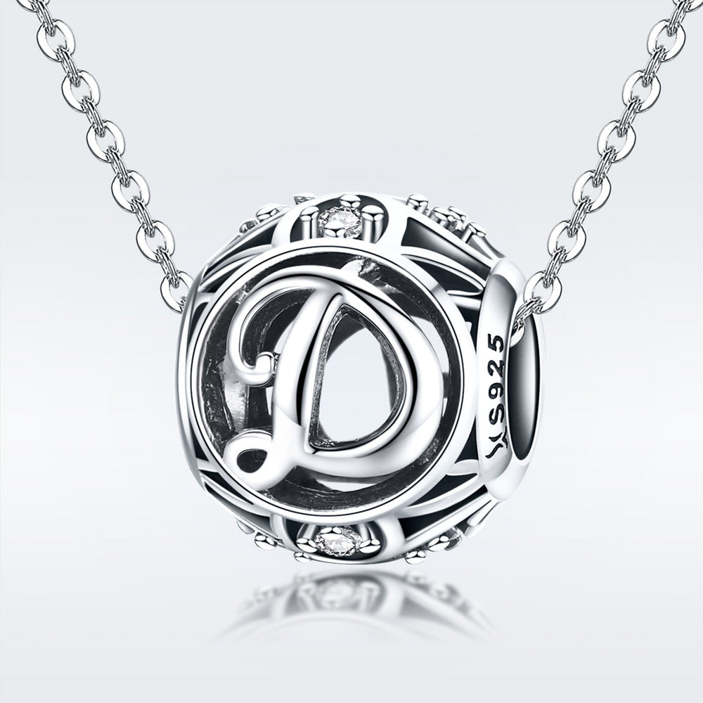 Classic Letter D Charm - Lullaboo