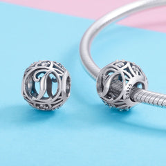 Classic Letter I Charm - Lullaboo