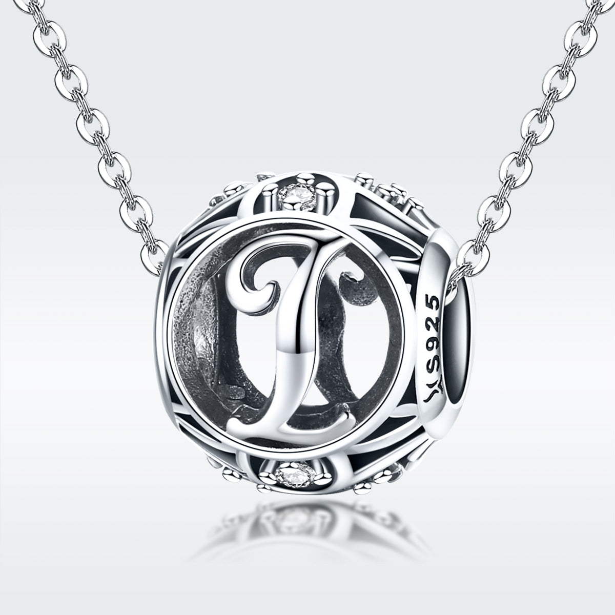 Classic Letter I Charm - Lullaboo