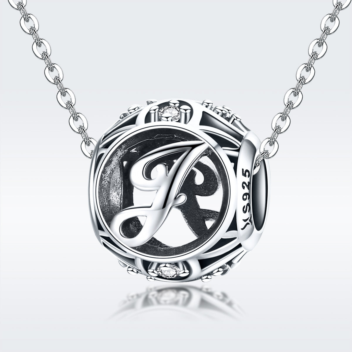 Classic Letter J Charm - Lullaboo