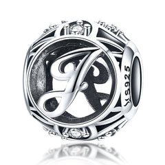 Letter J Pandora Charm NZ | Lullaboo