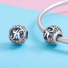 Classic Letter K Charm - Lullaboo