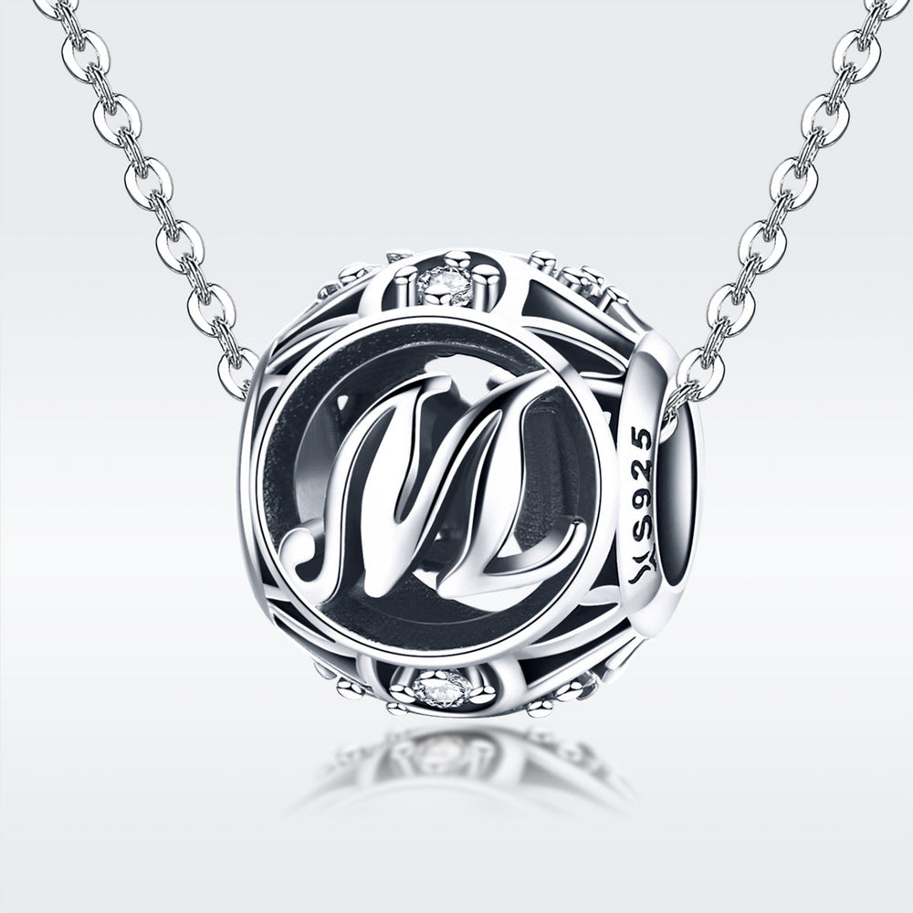 Classic Letter M Charm - Lullaboo
