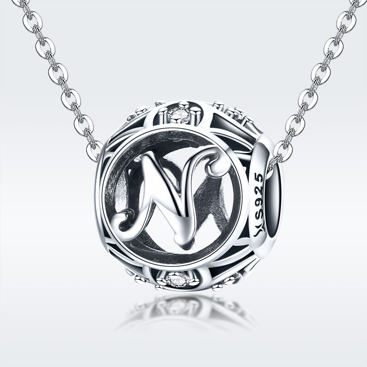 Classic Letter N Charm - Lullaboo