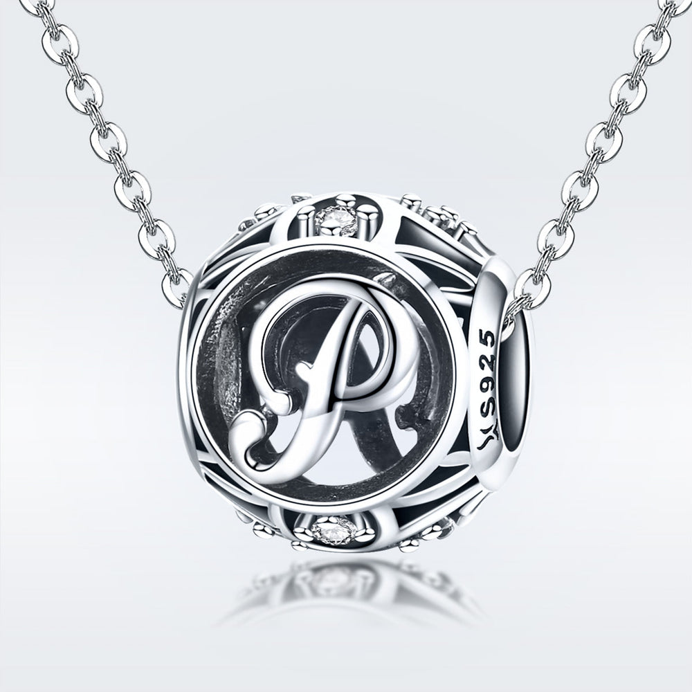 Classic Letter P Charm - Lullaboo