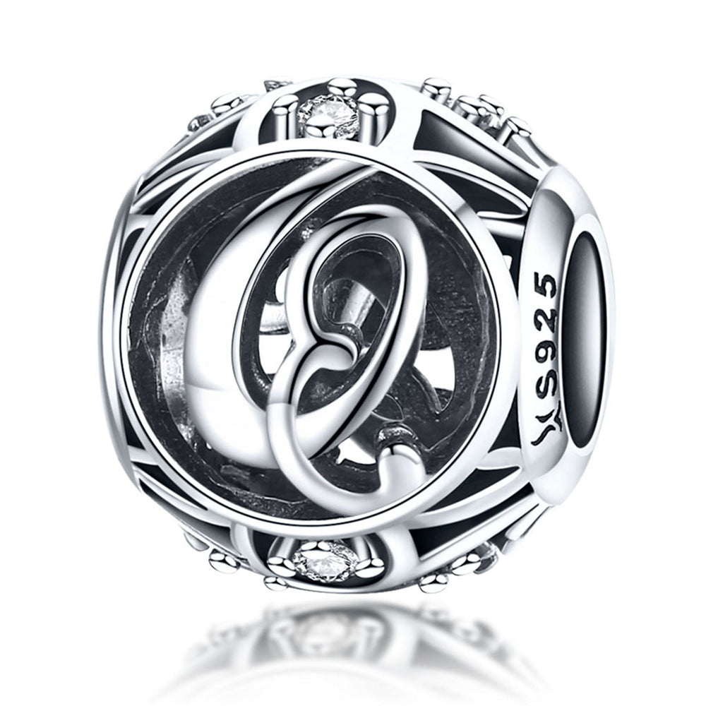 Letter Q Pandora Charm NZ | Lullaboo