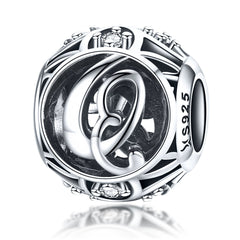 Letter Q Pandora Charm NZ | Lullaboo
