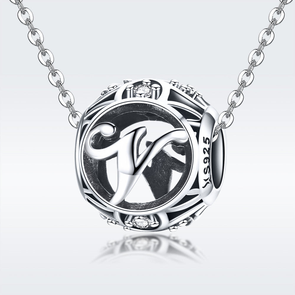 Classic Letter V Charm - Lullaboo