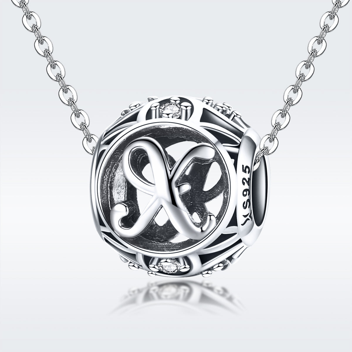 Classic Letter X Charm - Lullaboo