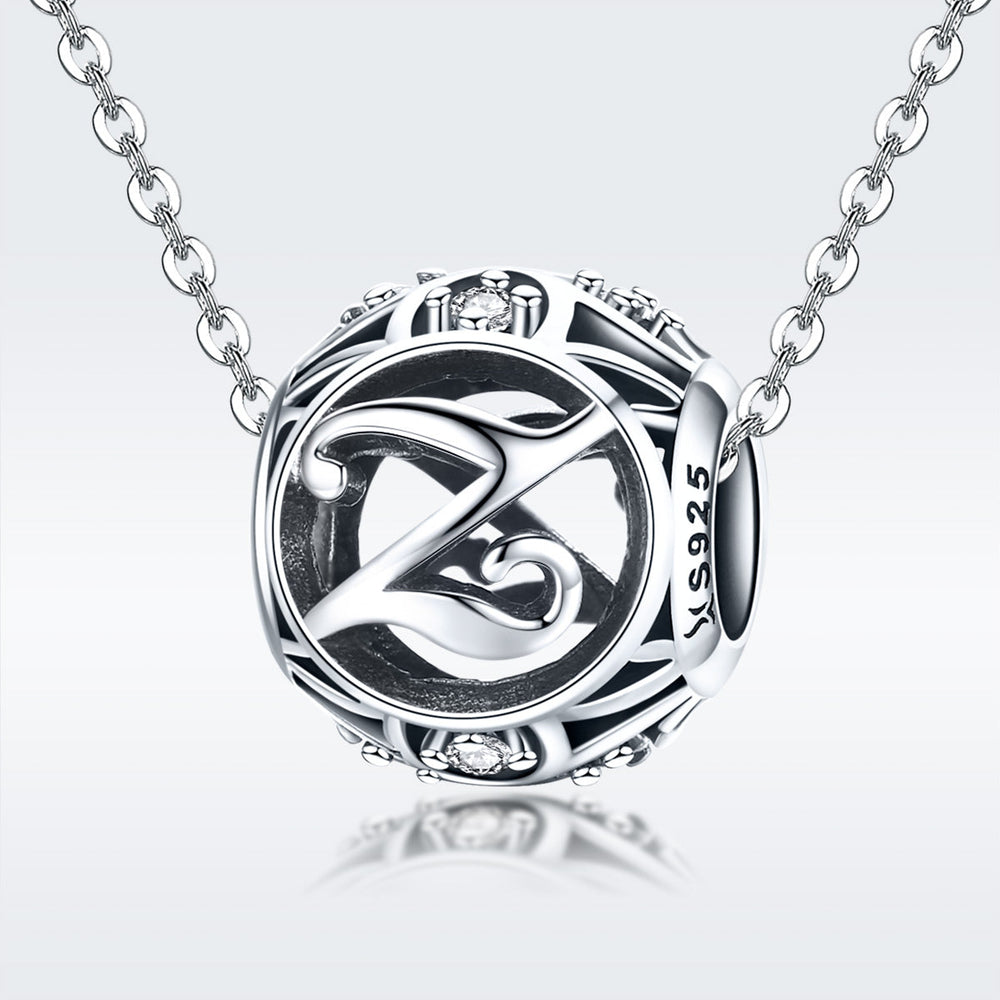 Classic Letter Z Charm - Lullaboo