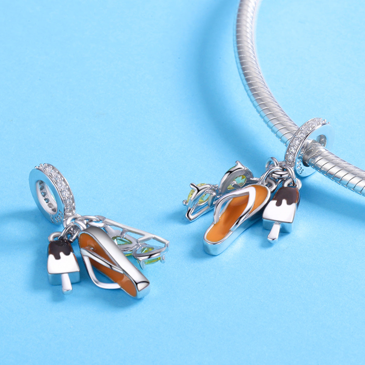 Summer Vibes Dangle Charm