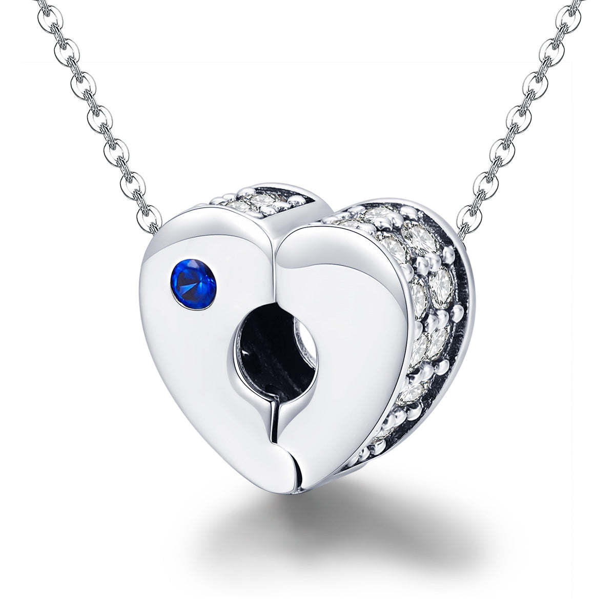 Heart Shaped Clip Charm