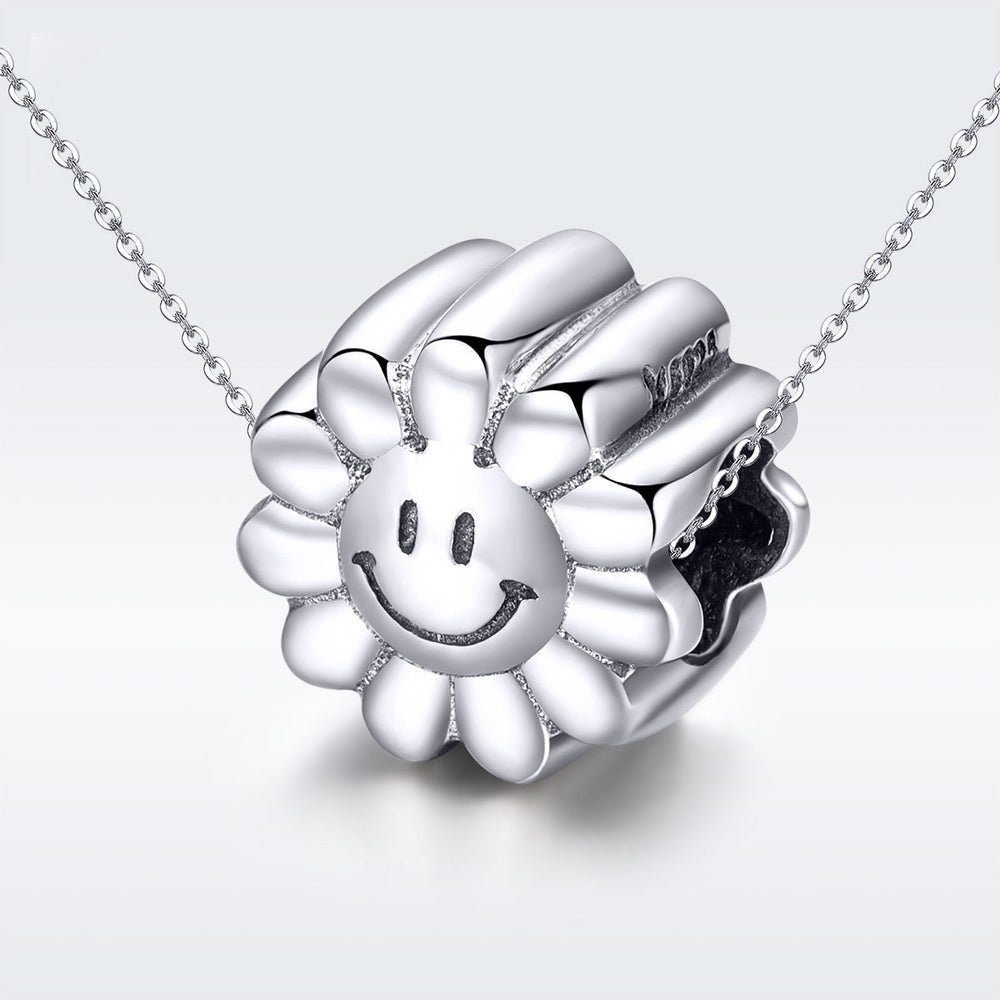 Sunflower Smiley Face Charm - Lullaboo