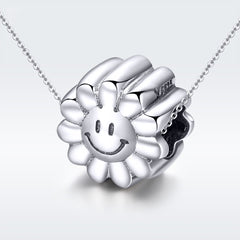 Sunflower Smiley Face Charm - Lullaboo