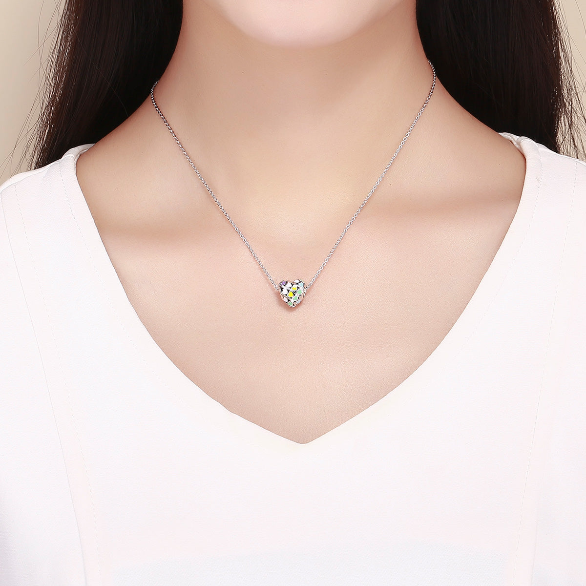 Rainbow Heart Charm - Lullaboo