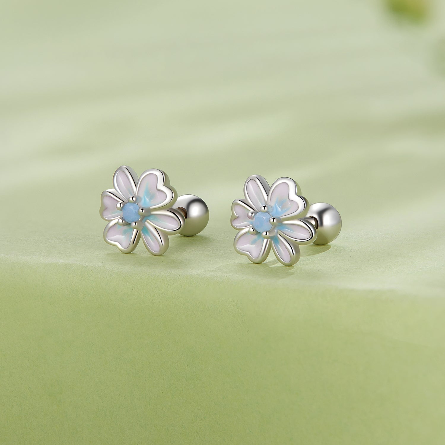 Flower Stud Earrings