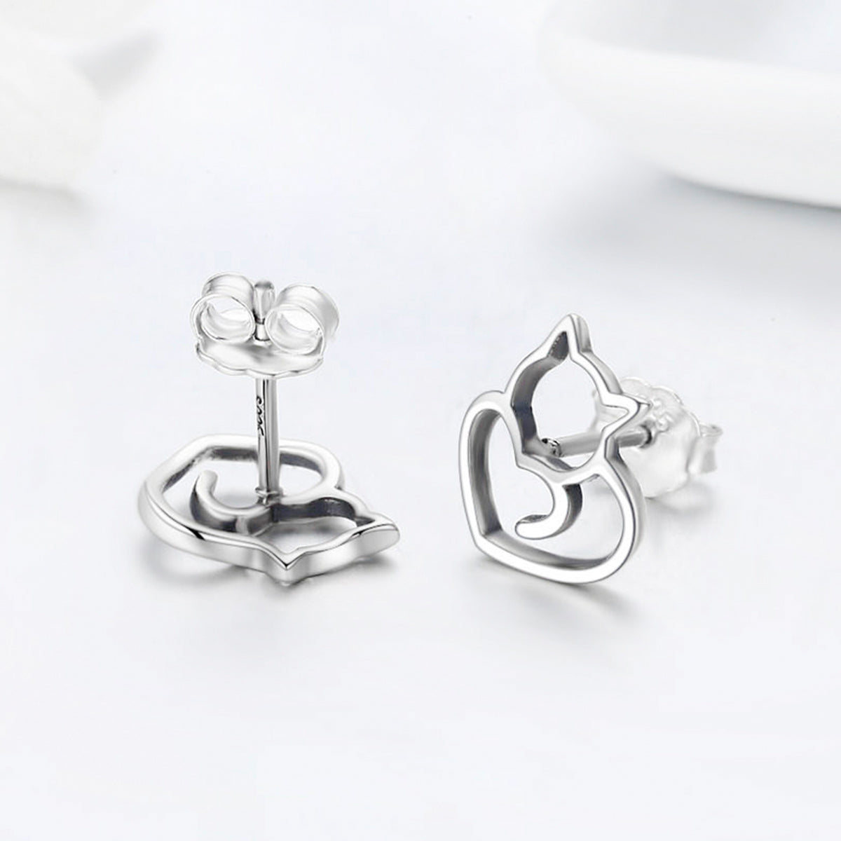 Cat Lover Stud Earrings
