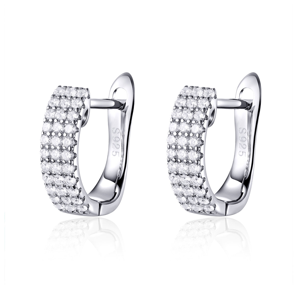 Glitz Hoop Earrings