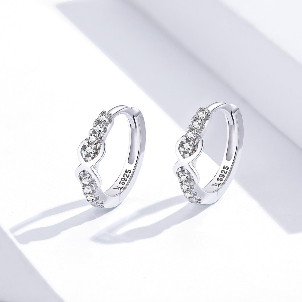 Infinity Hoop Earrings