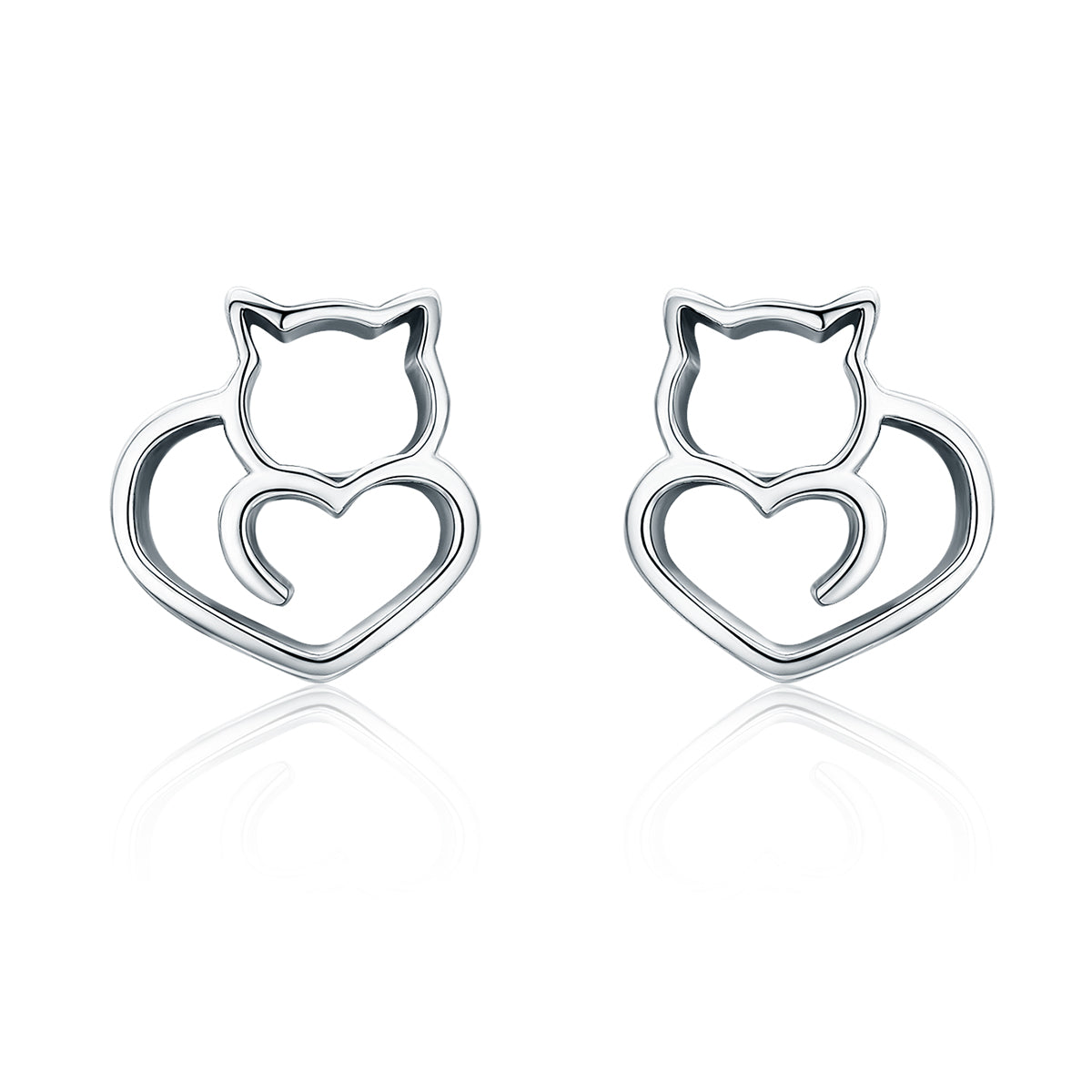 Cat Lover Stud Earrings