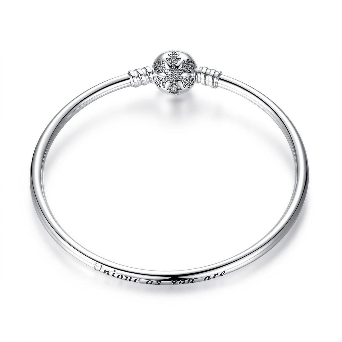 Snowflake Pandora Bangle NZ | Lullaboo