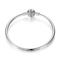 Snowflake Pandora Bangle NZ | Lullaboo