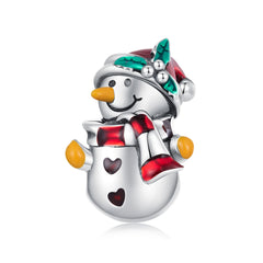 Snowman Pandora Charm NZ | Lullaboo