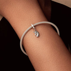 Simple Silver Unicorn Charm