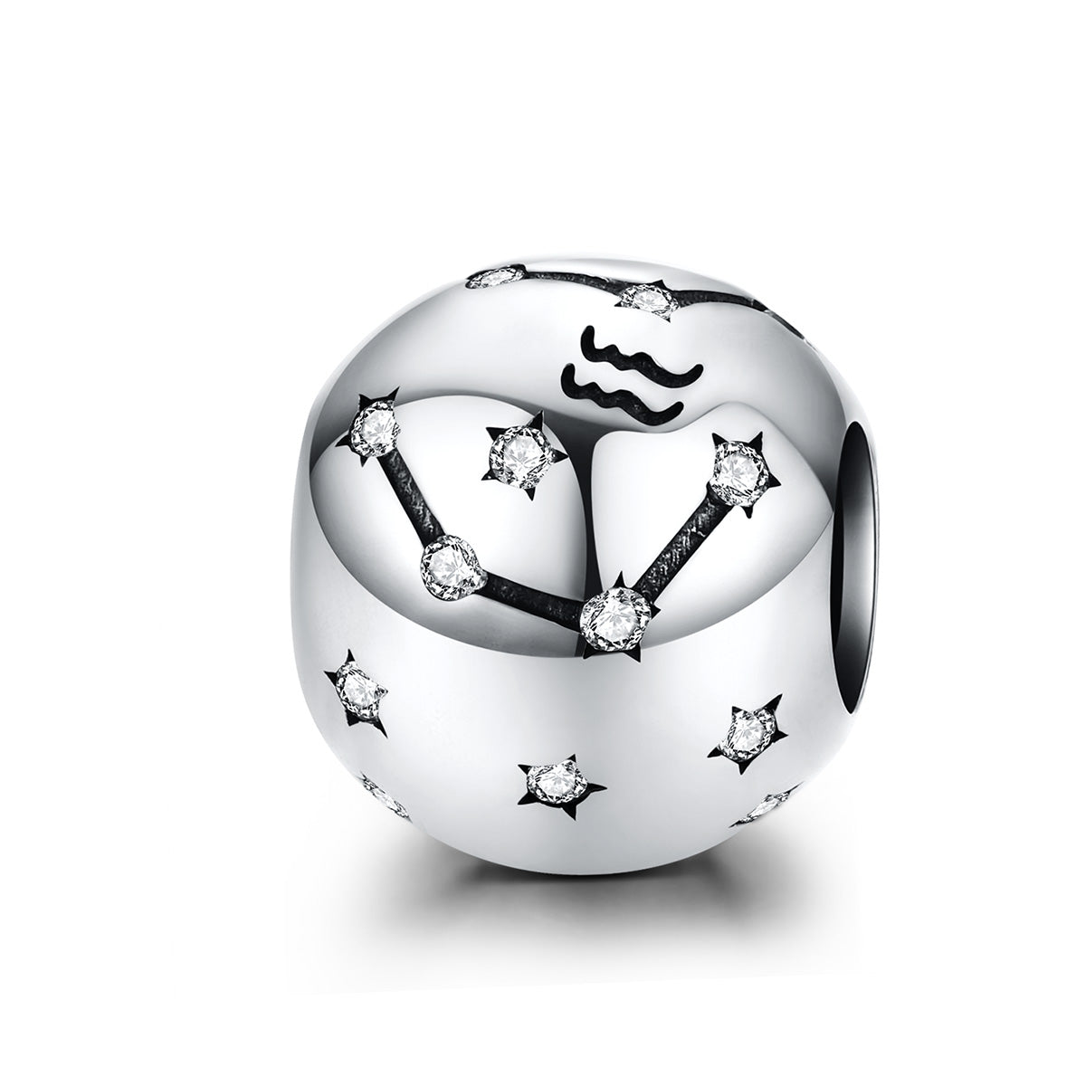 Zodiac Aquarius Pandora Charm NZ | Lullaboo